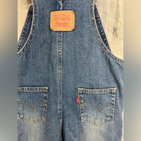 Levi's Denim Overalls 24 Months - Picture 3 of 7